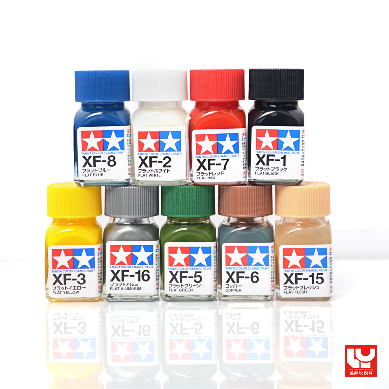 Tamiya Model Paint Set - 10 ミリリットル FX1-FX29 水性マットパネルライナーペイントモデル構築用蛍光インクパネルラインアクセントカラー