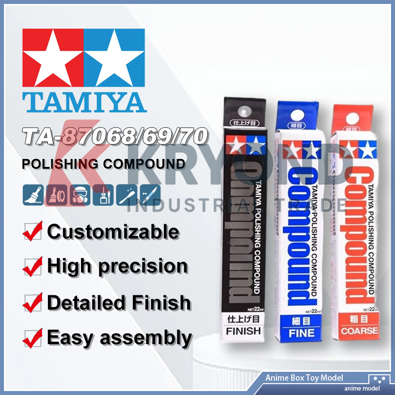 Tamiya Model Paint Set - タミヤ TA-87068/69/70 22ml ペイントセット モデルキット用 ラッカーとアクリルカラー