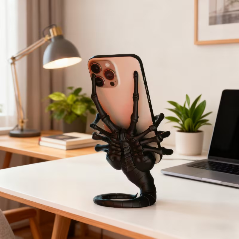 クリエイティブなエイリアン・フェイスハガーのスマホスタンド、 - Action Figure Stand のレビューと価格