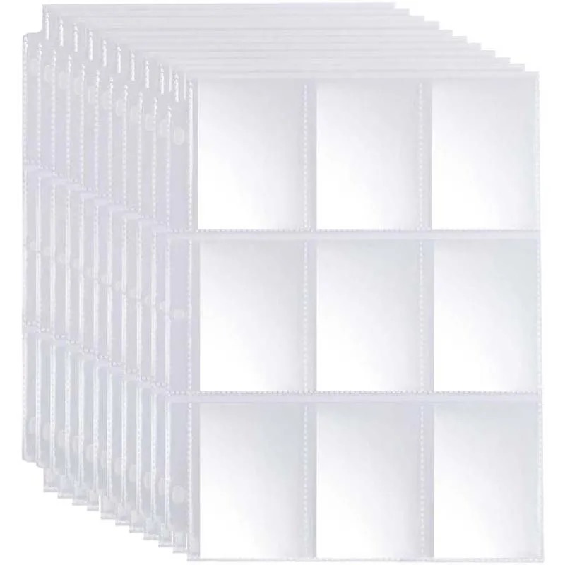 50 個 9 ポケットトレーディングゲームカードスリーブ収納 - Trading Card Binder のレビューと価格