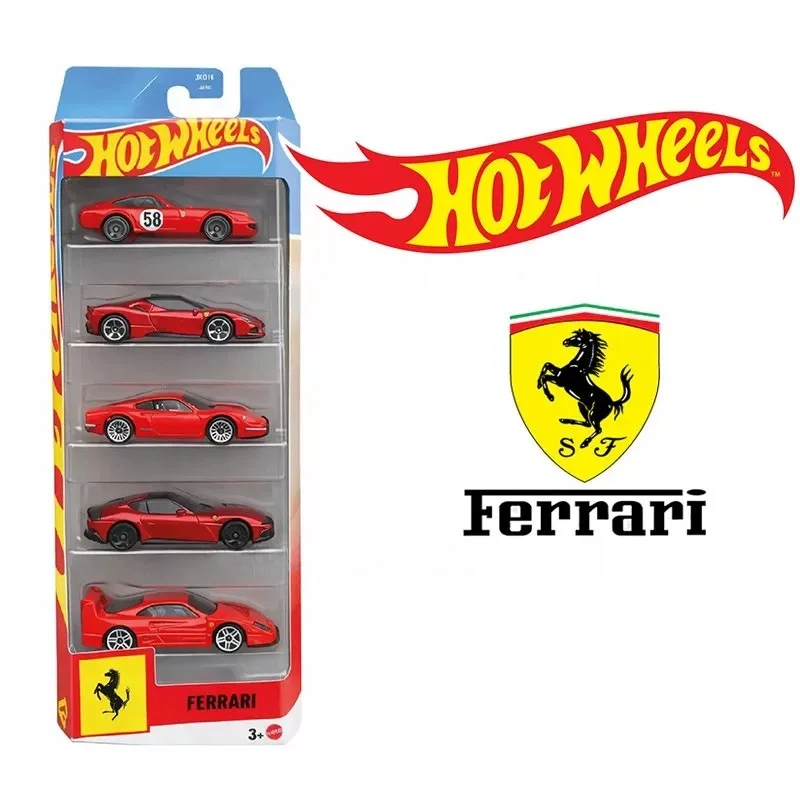 新しいホットウィール フェラーリ JLN12 5 個セット小 - Hot Wheels Car Track Sets のレビューと価格
